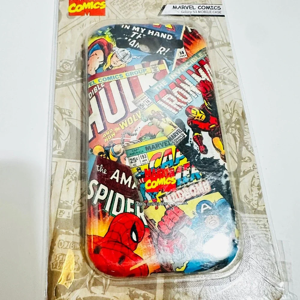 Marvel Mobile Case‎ Samsung Galaxy S3 Multicolor New Retro Comic Book Collage